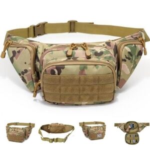 NEW Military Grade Concealed Carry Tactical Fanny Pack One Size Fits Most Camo